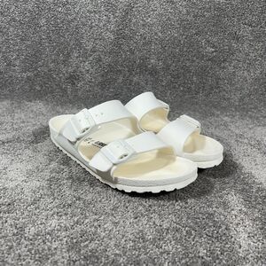 Birkenstock Arizona Essentials EVA Women’s Size 39 US 8 Narrow White Sandal Used